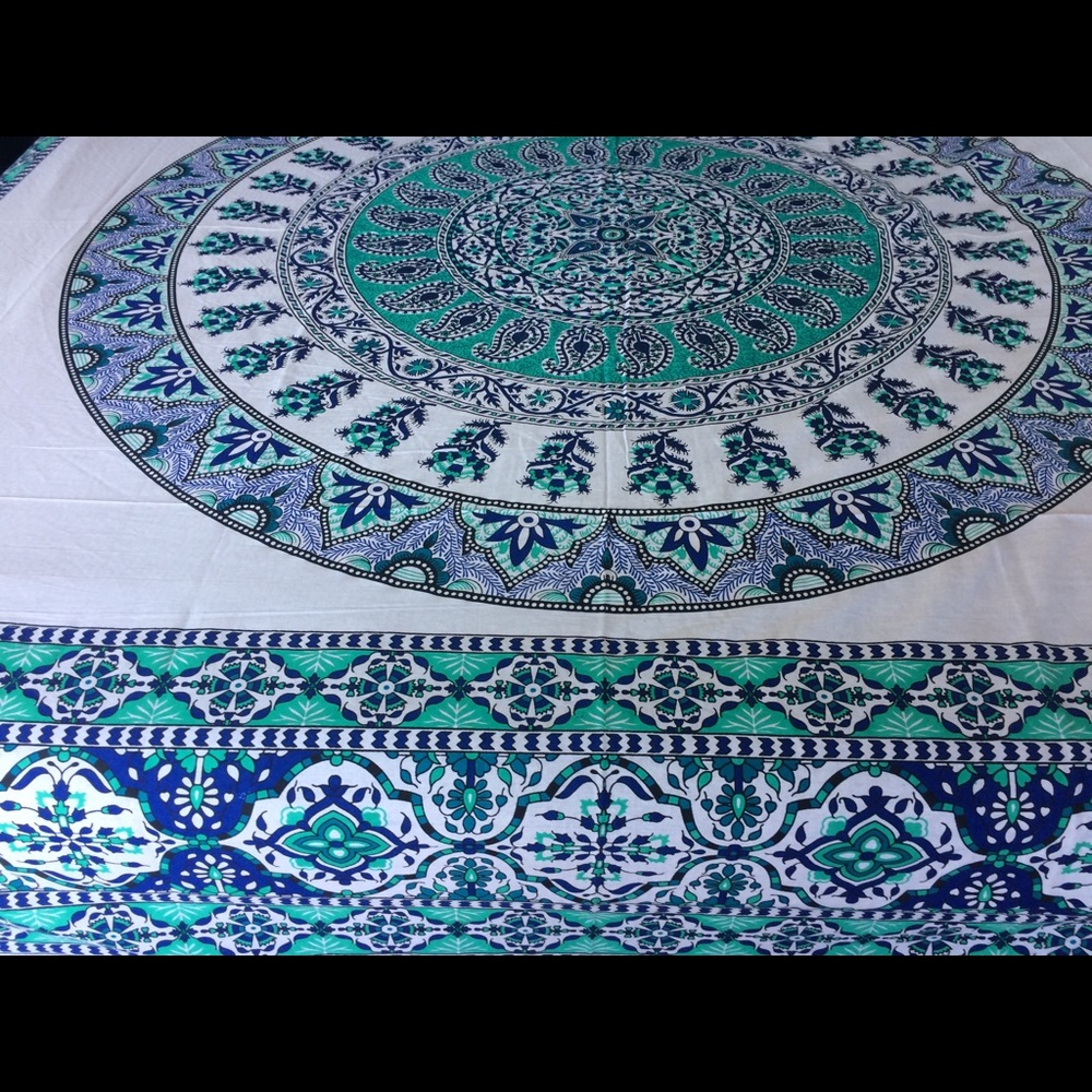 🎁Bedding Sheet Hand Printed Tapestry mandala🎉 - Picture 5 of 5